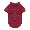 Soft Plush Pullover Burgundy